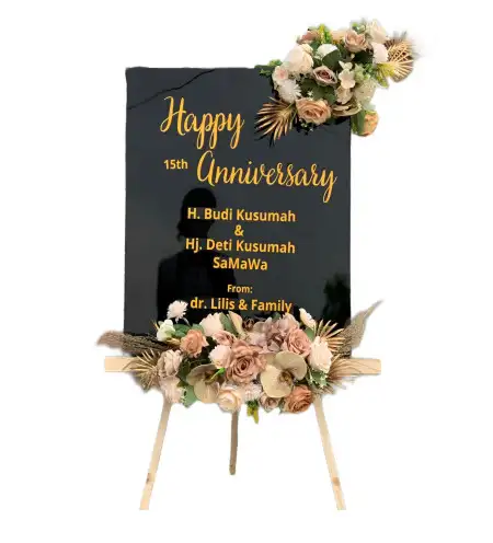 Papan Bunga Akrilik sariwangi