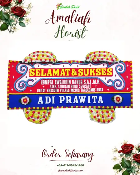 Papan Bunga Ucapan Selamat sariwangi
